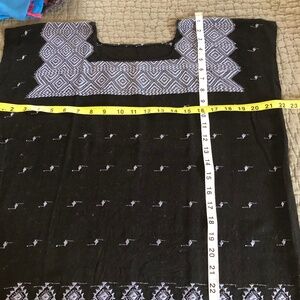 Hand made Oaxaca top Using waist loom
